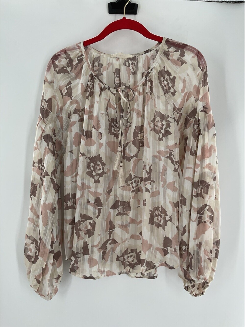 Love stitch Women’s Size Small Sheer Multicolor Blouse 134